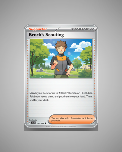 Collector’s Guide: Brock’s Scouting (Journey Together #146)