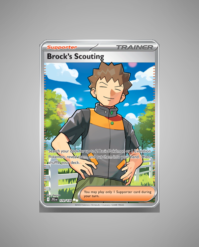 Collector’s Guide: Brock’s Scouting (Journey Together #179)