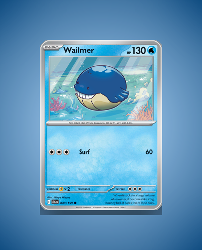 Collector’s Guide: Wailmer (Journey Together #40)