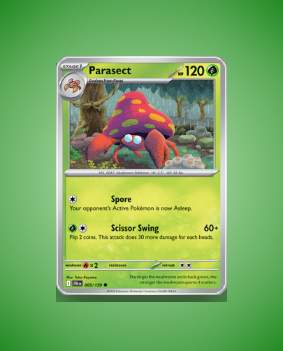 Collector’s Guide: Parasect (Journey Together #5)