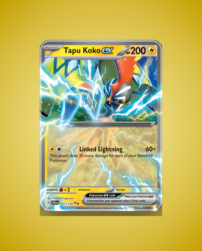 Collector’s Guide: Tapu Koko ex (Journey Together #51)