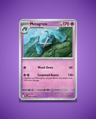 Collector’s Guide: Metagross (Journey Together #63)