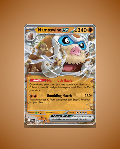 Collector’s Guide: Mamoswine ex (Journey Together #79)