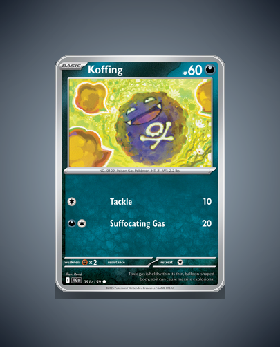 Collector’s Guide: Koffing (Journey Together #91)