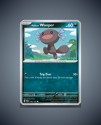 Collector’s Guide: Paldean Wooper (Journey Together #93)