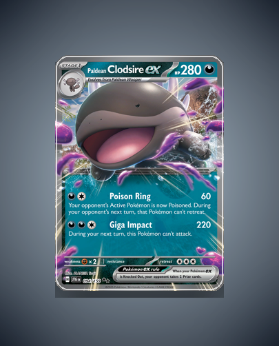 Collector’s Guide: Paldean Clodsire ex (Journey Together #94)