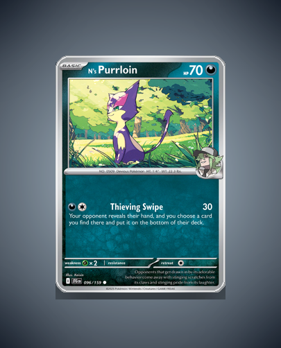 Collector’s Guide: N’s Purrloin (Journey Together #96)