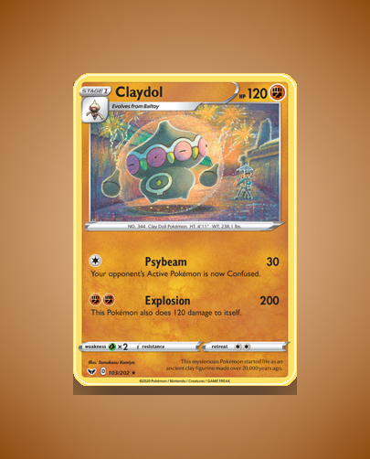 Collector’s Guide: Claydol (Sword Shield #103)