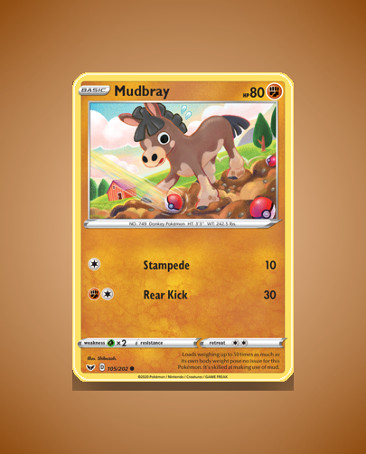 Collector’s Guide: Mudbray (Sword Shield #105)