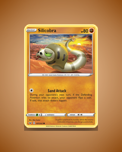 Collector’s Guide: Silicobra (Sword Shield #107)