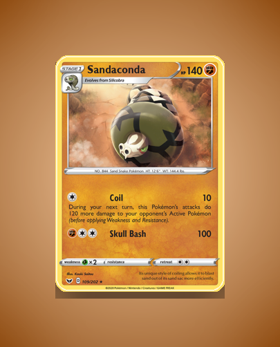 Collector’s Guide: Sandaconda (Sword Shield #109)