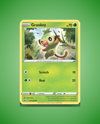 Collector’s Guide: Grookey (Sword Shield #11)