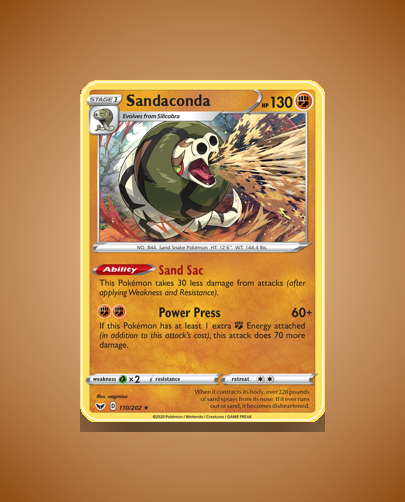 Collector’s Guide: Sandaconda (Sword Shield #110)