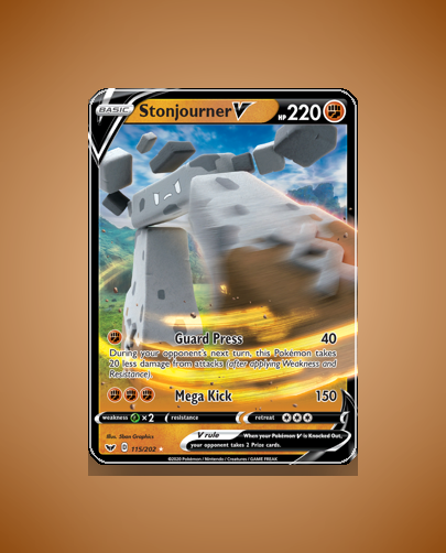 Collector’s Guide: Stonjourner V (Sword Shield #115)
