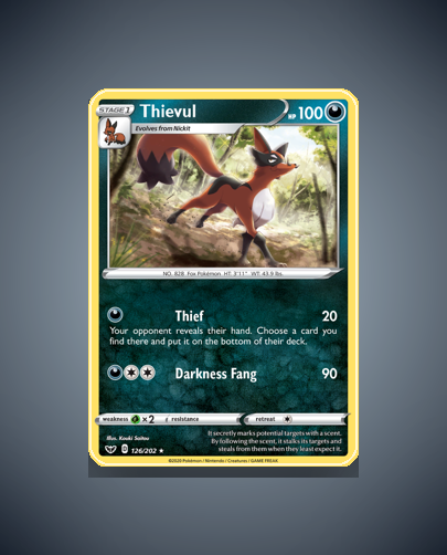 Collector’s Guide: Thievul (Sword Shield #126)
