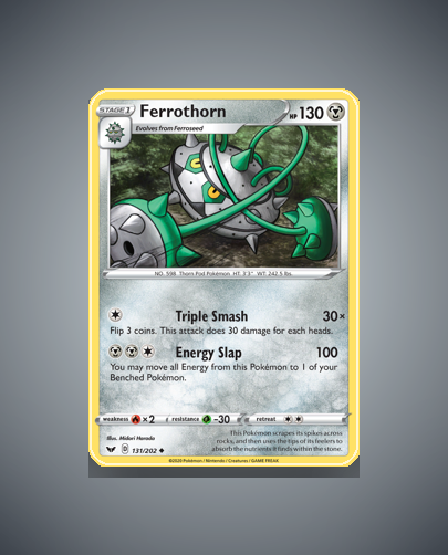 Collector’s Guide: Ferrothorn (Sword Shield #131)