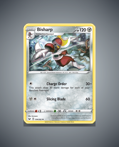 Collector’s Guide: Bisharp (Sword Shield #134)