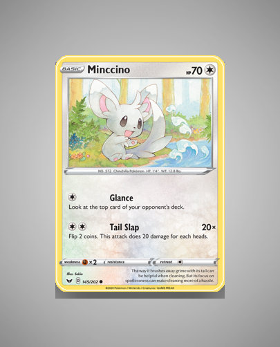 Collector’s Guide: Minccino (Sword Shield #145)