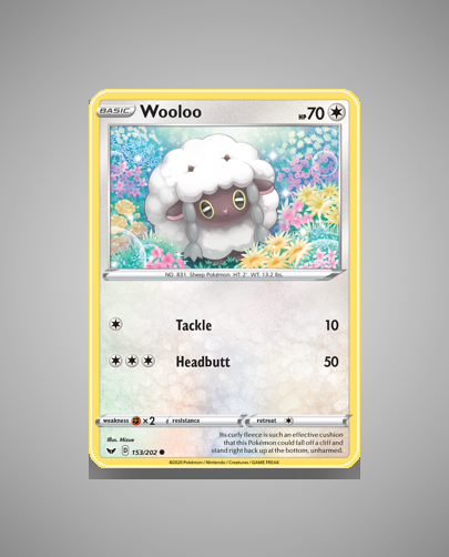 Collector’s Guide: Wooloo (Sword Shield #153)