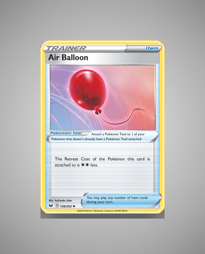 Collector’s Guide: Air Balloon (Sword Shield #156)
