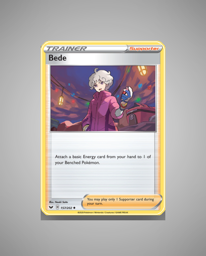 Collector’s Guide: Bede (Sword Shield #157)