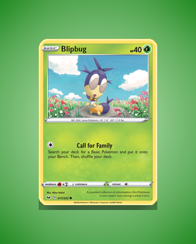 Collector’s Guide: Blipbug (Sword Shield #17)