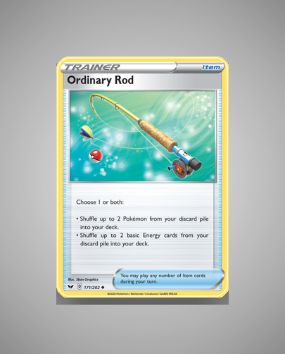 Collector’s Guide: Ordinary Rod (Sword Shield #171)