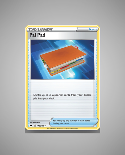 Collector’s Guide: Pal Pad (Sword Shield #172)