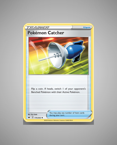 Collector’s Guide: Pokémon Catcher (Sword Shield #175)