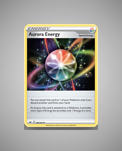 Collector’s Guide: Aurora Energy (Sword Shield #186)