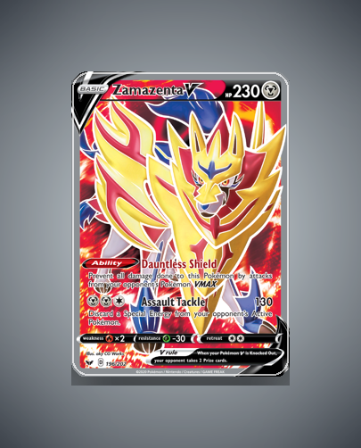 Collector’s Guide: Zamazenta V (Sword Shield #196)