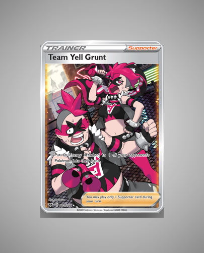 Collector’s Guide: Team Yell Grunt (Sword Shield #202)