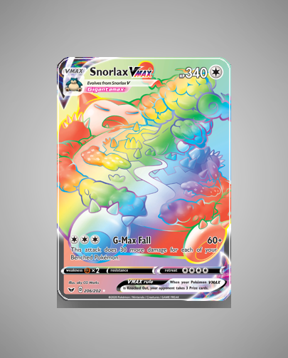 Collector’s Guide: Snorlax VMAX (Sword Shield #206)