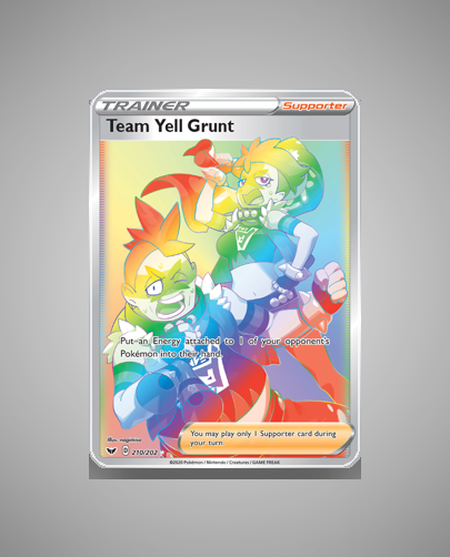 Collector’s Guide: Team Yell Grunt (Sword Shield #210)