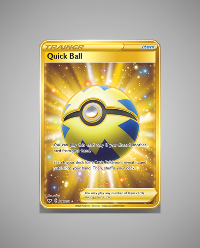 Collector’s Guide: Quick Ball (Sword Shield #216)