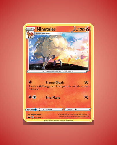 Collector’s Guide: Ninetales (Sword Shield #23)