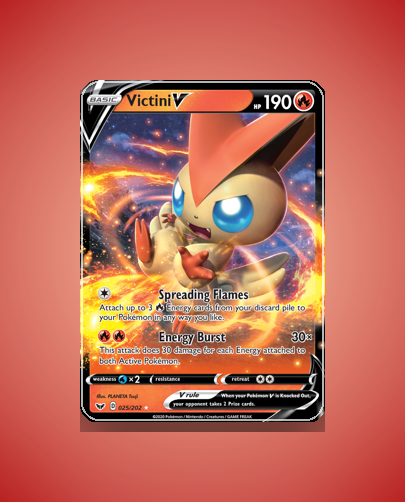 Collector’s Guide: Victini V (Sword Shield #25)