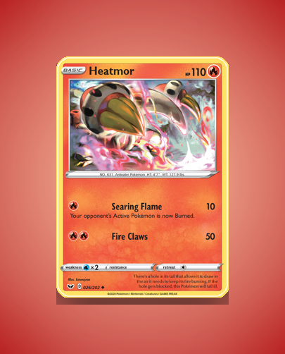 Collector’s Guide: Heatmor (Sword Shield #26)