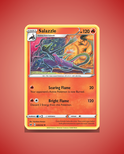 Collector’s Guide: Salazzle (Sword Shield #28)