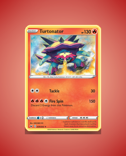 Collector’s Guide: Turtonator (Sword Shield #29)