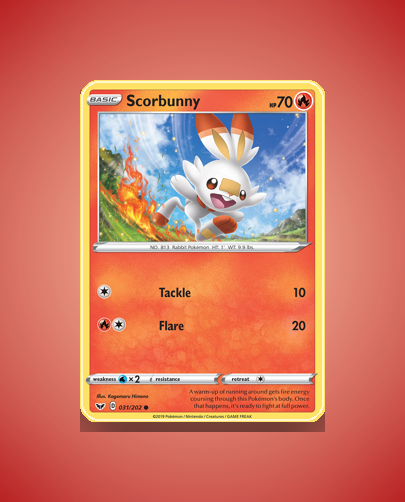 Collector’s Guide: Scorbunny (Sword Shield #31)