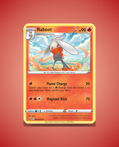 Collector’s Guide: Raboot (Sword Shield #32)