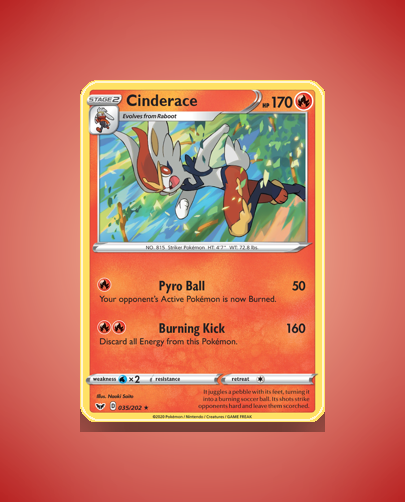 Collector’s Guide: Cinderace (Sword Shield #35)