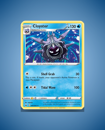 Collector’s Guide: Cloyster (Sword Shield #41)