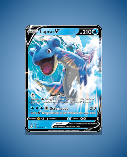 Collector’s Guide: Lapras V (Sword Shield #49)
