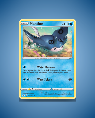 Collector’s Guide: Mantine (Sword Shield #52)