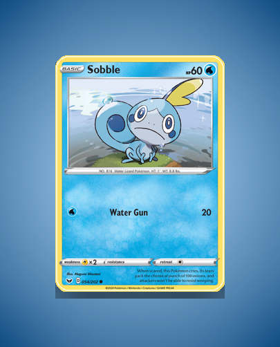 Collector’s Guide: Sobble (Sword Shield #54)