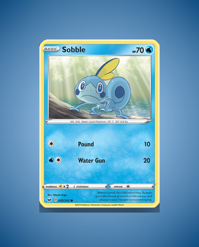 Collector’s Guide: Sobble (Sword Shield #55)