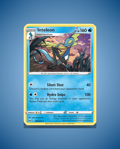 Collector’s Guide: Inteleon (Sword Shield #59)