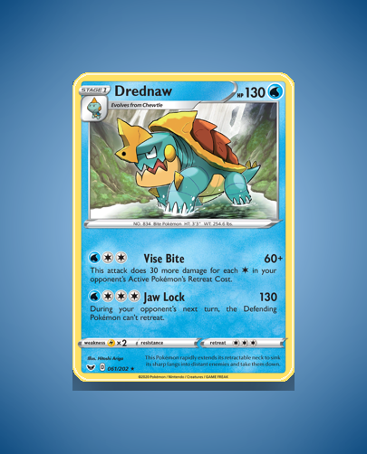 Collector’s Guide: Drednaw (Sword Shield #61)